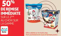Auchan Supermarché Kinder schoko bons offre