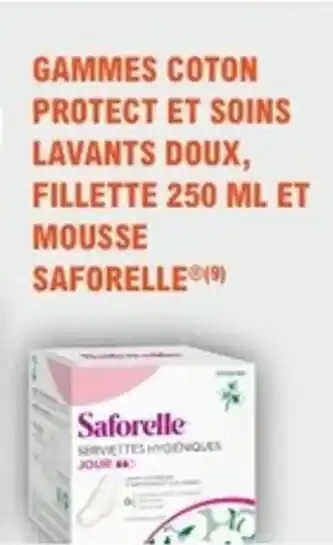 E.Leclerc Parapharmacie Gammes coton protect et soins lavants doux fillette et mousse saforelle offre