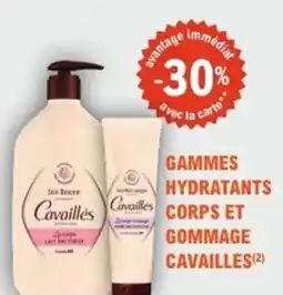 E.Leclerc Parapharmacie Gammes hydratants corps et gommage cavailles offre