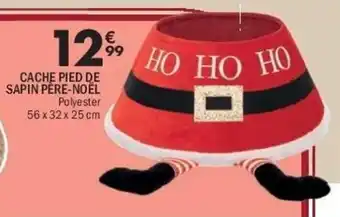 La Foir'Fouille Cache pied de sapin pere-noël offre