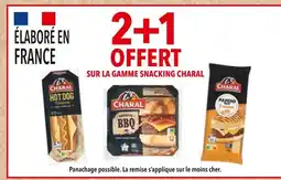 Supeco Charal 2+1 offert sur la gamme snacking Charal offre