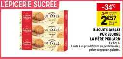 Supeco La Mère Poulard Biscuits Sablés Pur Beurre offre
