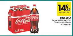 Supeco Coca Cola Format familial offre