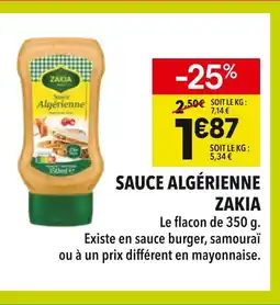 Supeco Zakia Sauce Algérienne offre