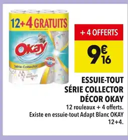 Supeco Okay Essuie-tout Série Collector Décor offre