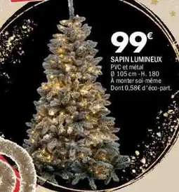 La Foir'Fouille Sapin lumineux offre