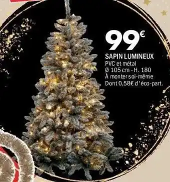 La Foir'Fouille Sapin lumineux offre