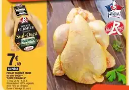 E.Leclerc Losse volailles - poulet fermier jaune du sud-ouest offre