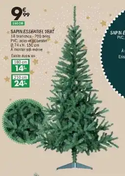 La Foir'Fouille Sapin essentiel vert offre