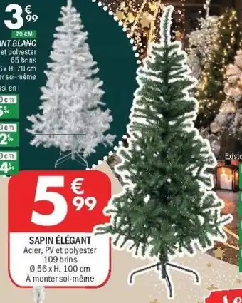 La Foir'Fouille Sapin élégant offre