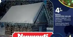 La Foir'Fouille Rideau stalactites 120 led offre