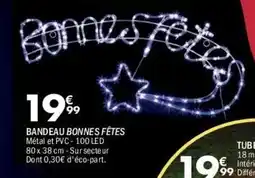 La Foir'Fouille Bandeau bonnes fêtes offre