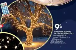 La Foir'Fouille Guirlande solaire 480 led rechargeable offre