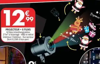 La Foir'Fouille Projecteur + 6 films offre