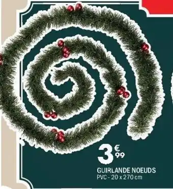 La Foir'Fouille Guirlande noeuds offre