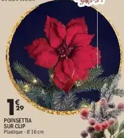 La Foir'Fouille Poinsettia sur clip offre