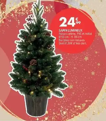 La Foir'Fouille Sapin lumineux offre