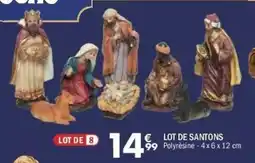 La Foir'Fouille Lot de santons offre