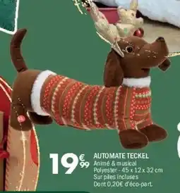 La Foir'Fouille Automate teckel offre