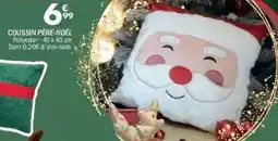 La Foir'Fouille Coussin père-noël offre