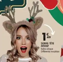 La Foir'Fouille Serre-tête renne offre