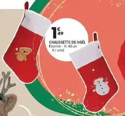 La Foir'Fouille Chaussette de noël offre