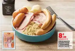 Hyper U Choucroute garnie pour 2 personnes andre bazin offre