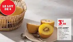 Hyper U Kiwi jaune offre