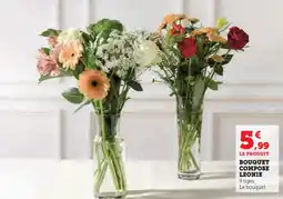 Hyper U Bouquet compose leonie offre