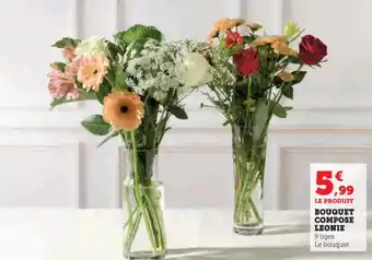 Hyper U Bouquet compose leonie offre