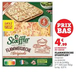 Hyper U Flammkueche stoeffler offre