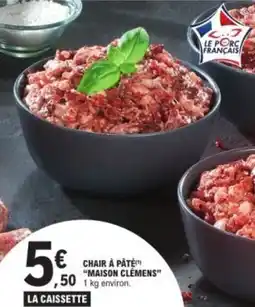 E.Leclerc Chair à pate maison clémens offre