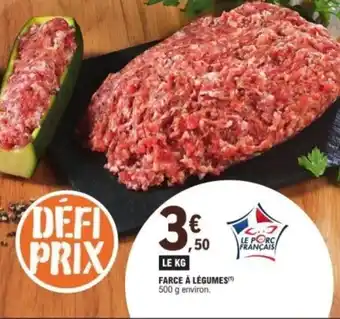 E.Leclerc Farce à légumes offre