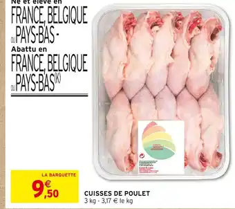 Intermarché Contact Cuisses de poulet offre