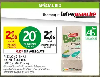 Saint Éloi Bio Riz Long Thaï