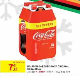 Intermarché Contact COCA-COLA Boisson gazeuse goût original offre