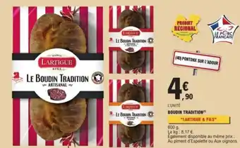 E.Leclerc Boudin tradition offre