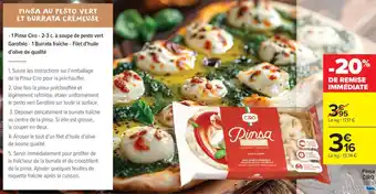 Carrefour Market Pinsa ciro de remise offre