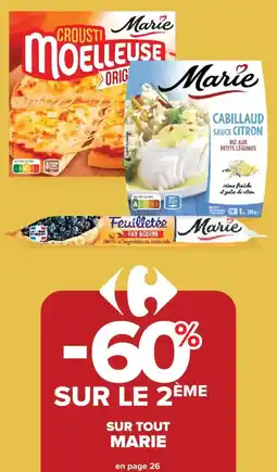Carrefour Market SUR TOUT MARIE offre