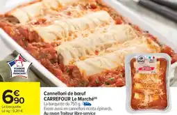 Carrefour Market Cannelloni de bœuf carrefour le marché offre