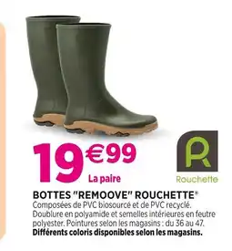 Delbard Rouchette Bottes remoove Rouchette offre