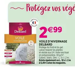 Delbard Delbard Voile d'hivernage Delbard offre