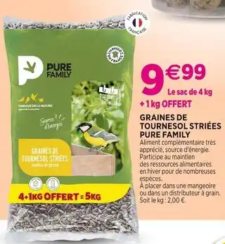 Delbard PURE FAMILY Graines de tournesol striées PURE FAMILY offre