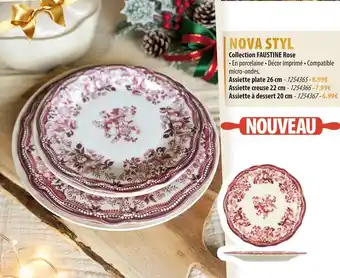 Cuisine Plaisir NOVA STYL Assiette plate 26 cm offre