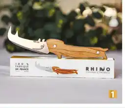 Cuisine Plaisir RHINO Couteau à fromage offre