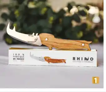 Cuisine Plaisir RHINO Couteau à fromage offre