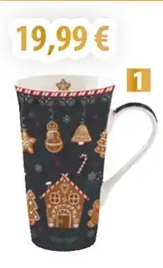 Cuisine Plaisir Mug géant 60 cl PAIN D’ÉPICES offre