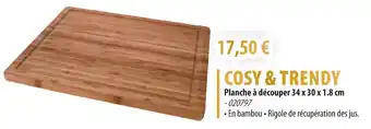 Cuisine Plaisir COSY & TRENDY Planche à découper offre