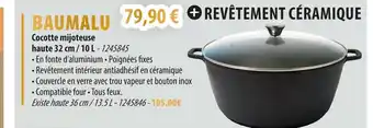 Cuisine Plaisir BAUMALU Cocotte mijoteuse offre