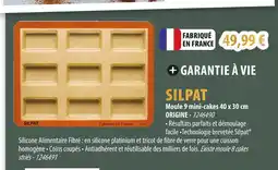 Cuisine Plaisir SILPAT Moule 9 mini-cakes offre